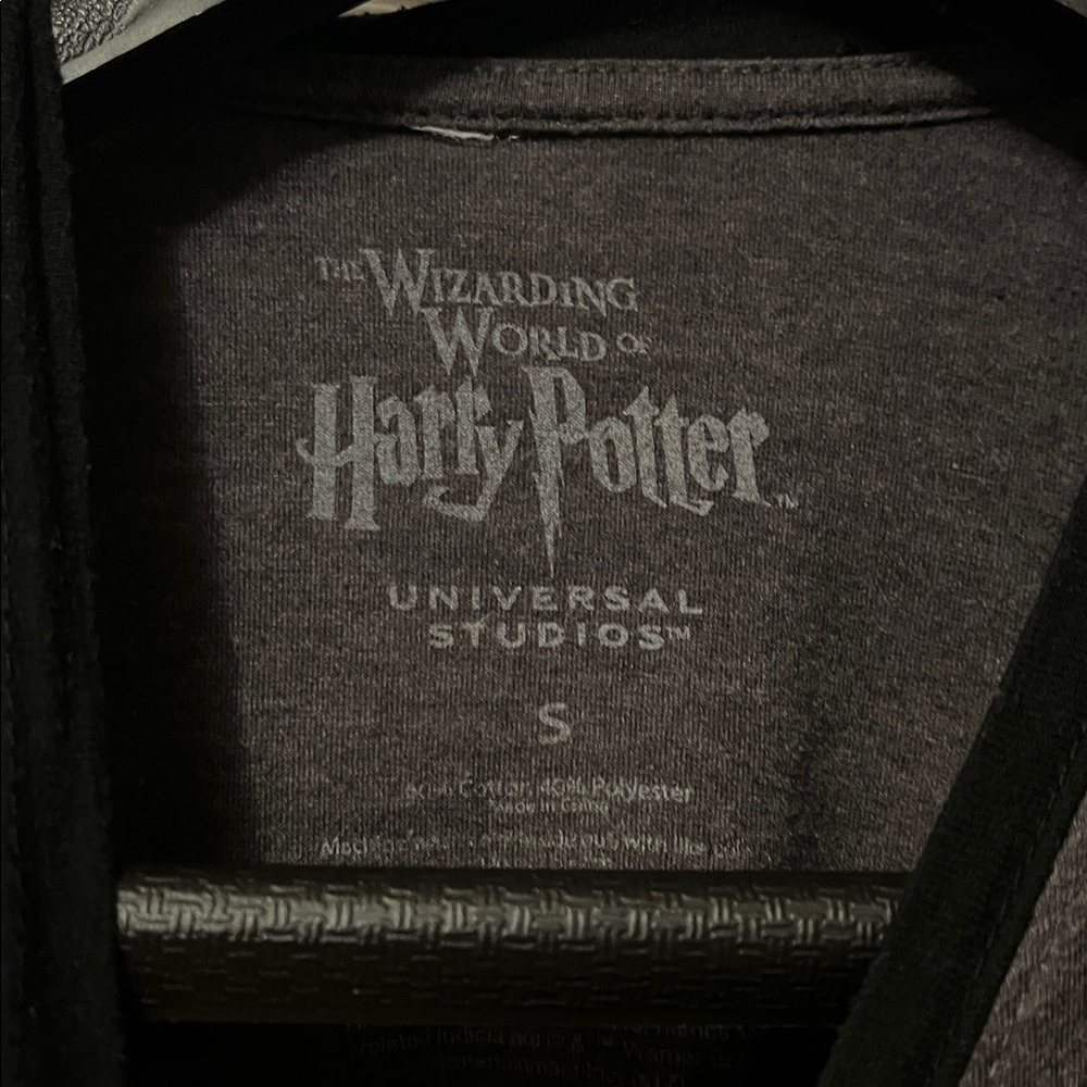Black and Gray Hogwarts Railways Long Sleeve Shirt Harry Potter - Picture 3 of 3